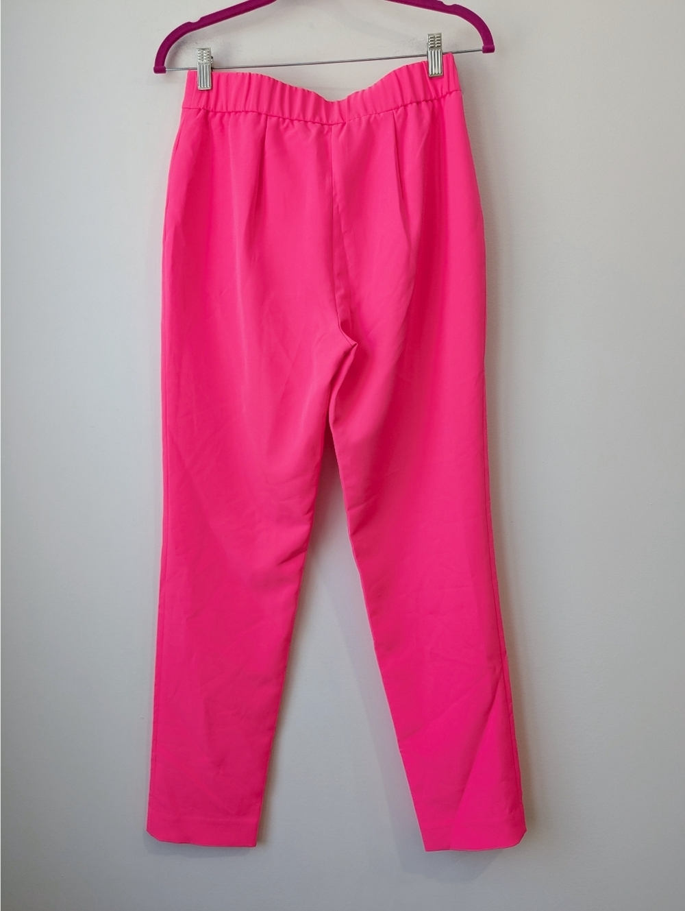 NEW Milly Hot Pink Crepe Trouser - Picture 7 of 7